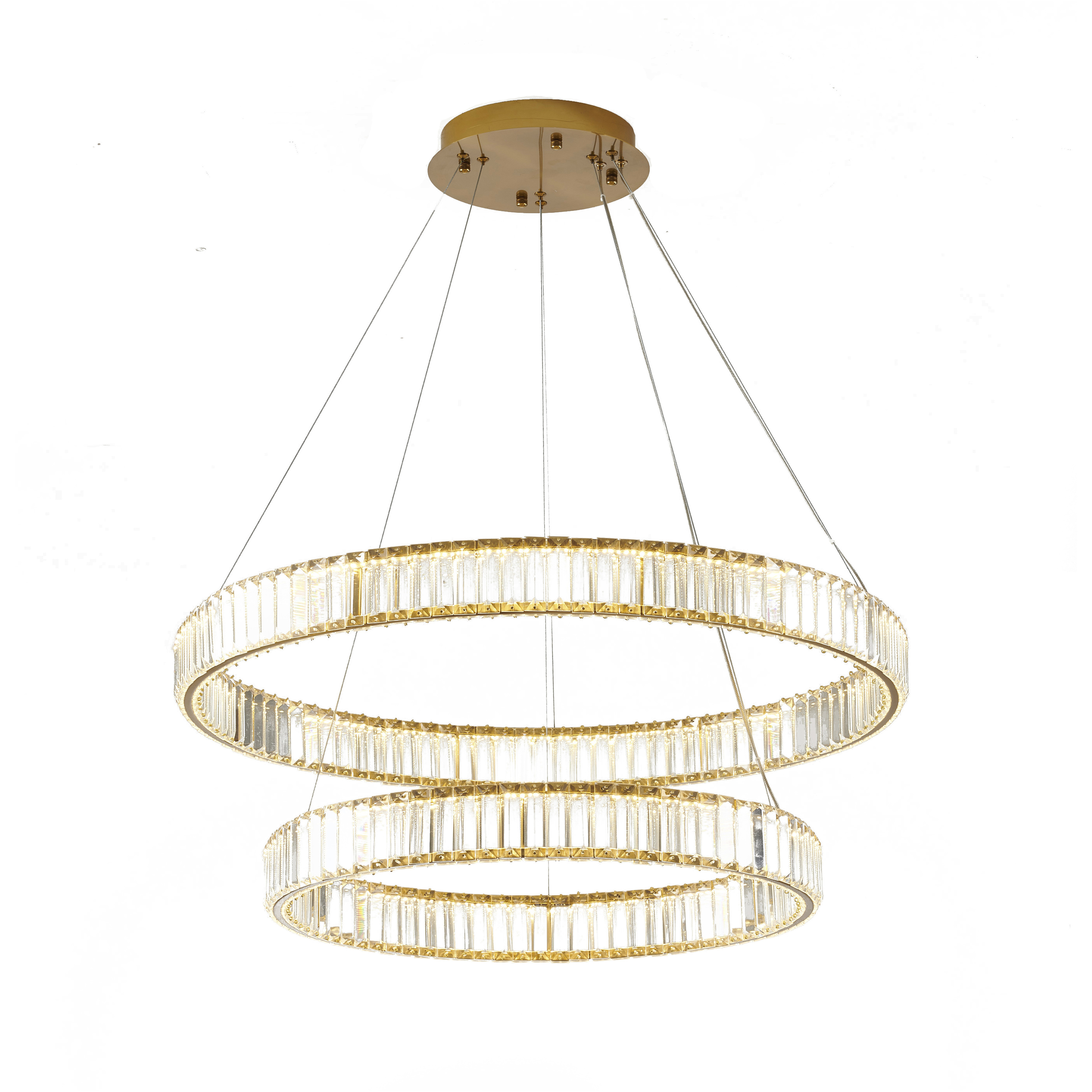 Canada LED 31.5 inch Gold Chandelier Ceiling Light